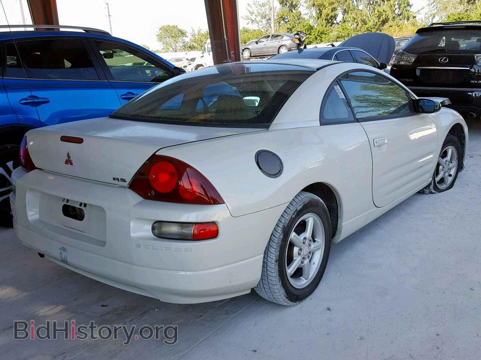 2001 MITSUBISHI ECLIPSE - VIN: 4A3AC34G01E229266 - Фото 4