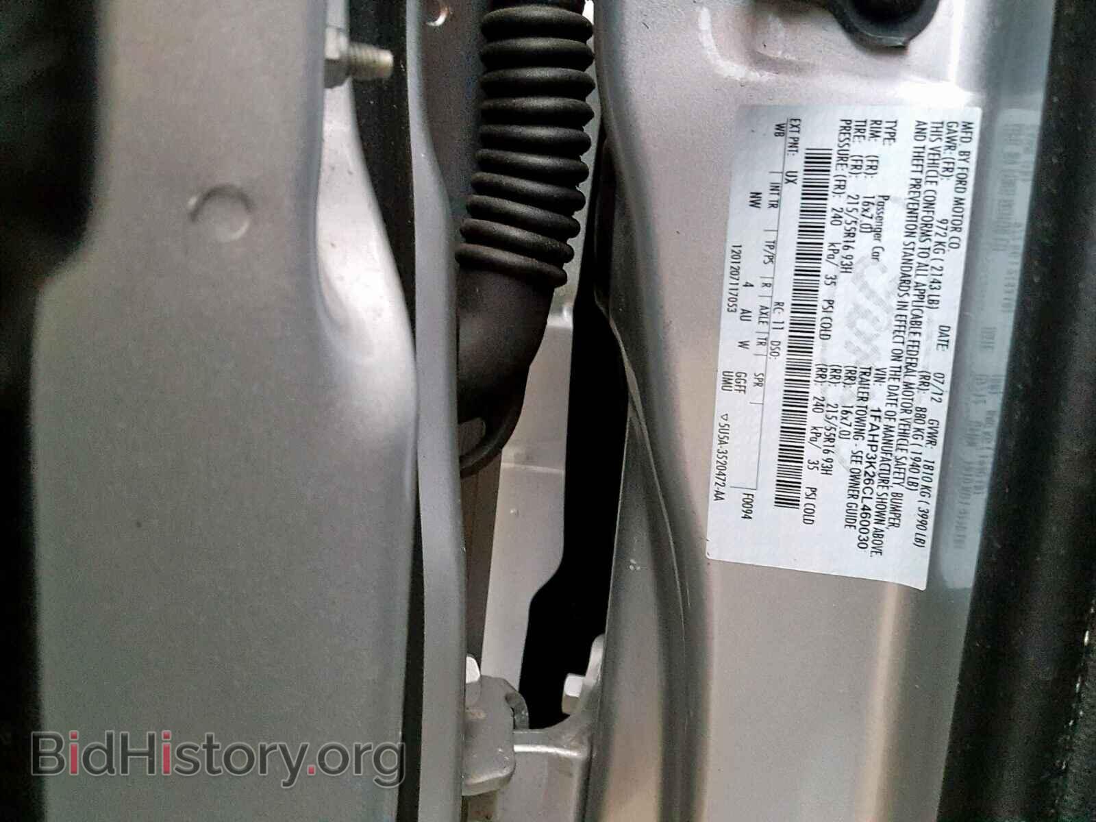 2012 FORD FOCUS SE - VIN: 1FAHP3K26CL460030 - Фото 10