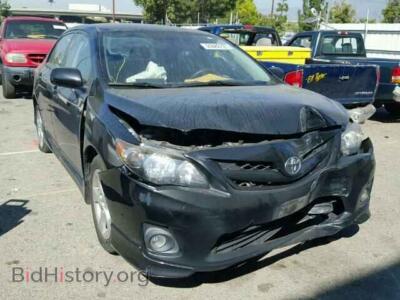 2011 Toyota COROLLA Corolla/S/, черный — VIN 2T1BU4EE5BC652940, Copart