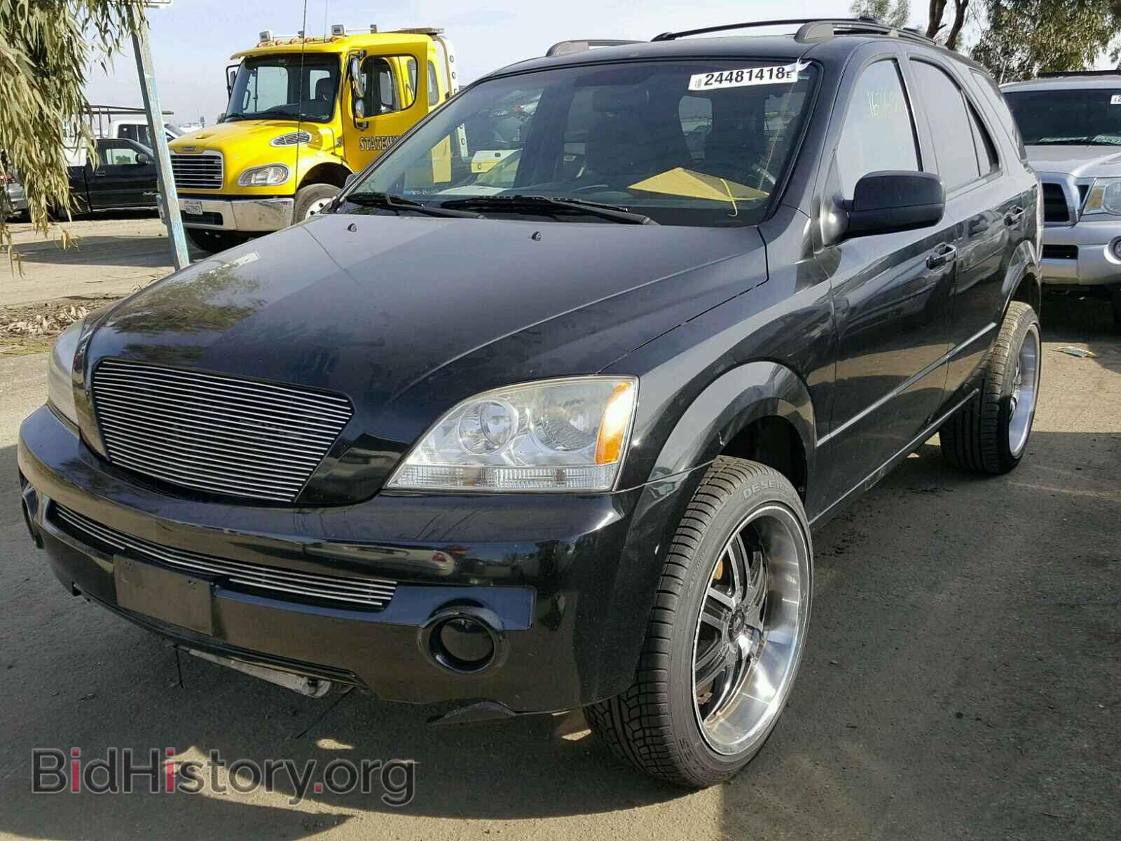 2006 KIA SORENTO - VIN: KNDJD733365514640 - Фото 2