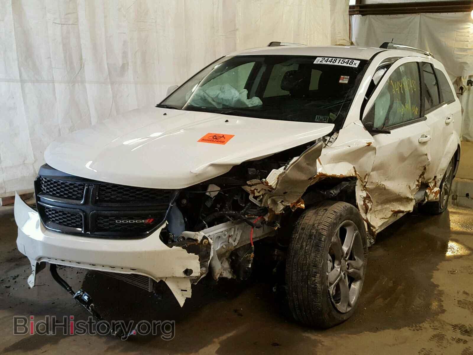 2017 DODGE JOURNEY - VIN: 3C4PDCGG1HT617817 - Фото 2