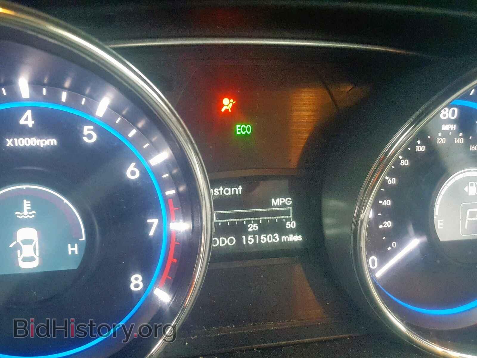 2012 HYUNDAI SONATA - VIN: 5NPEB4AC8CH465469 - Фото 8
