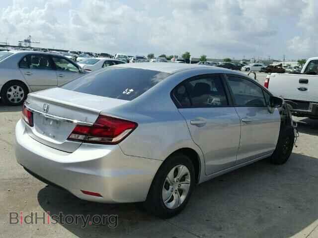2014 HONDA CIVIC - VIN: 19XFB2F5XEE024601 - Фото 4