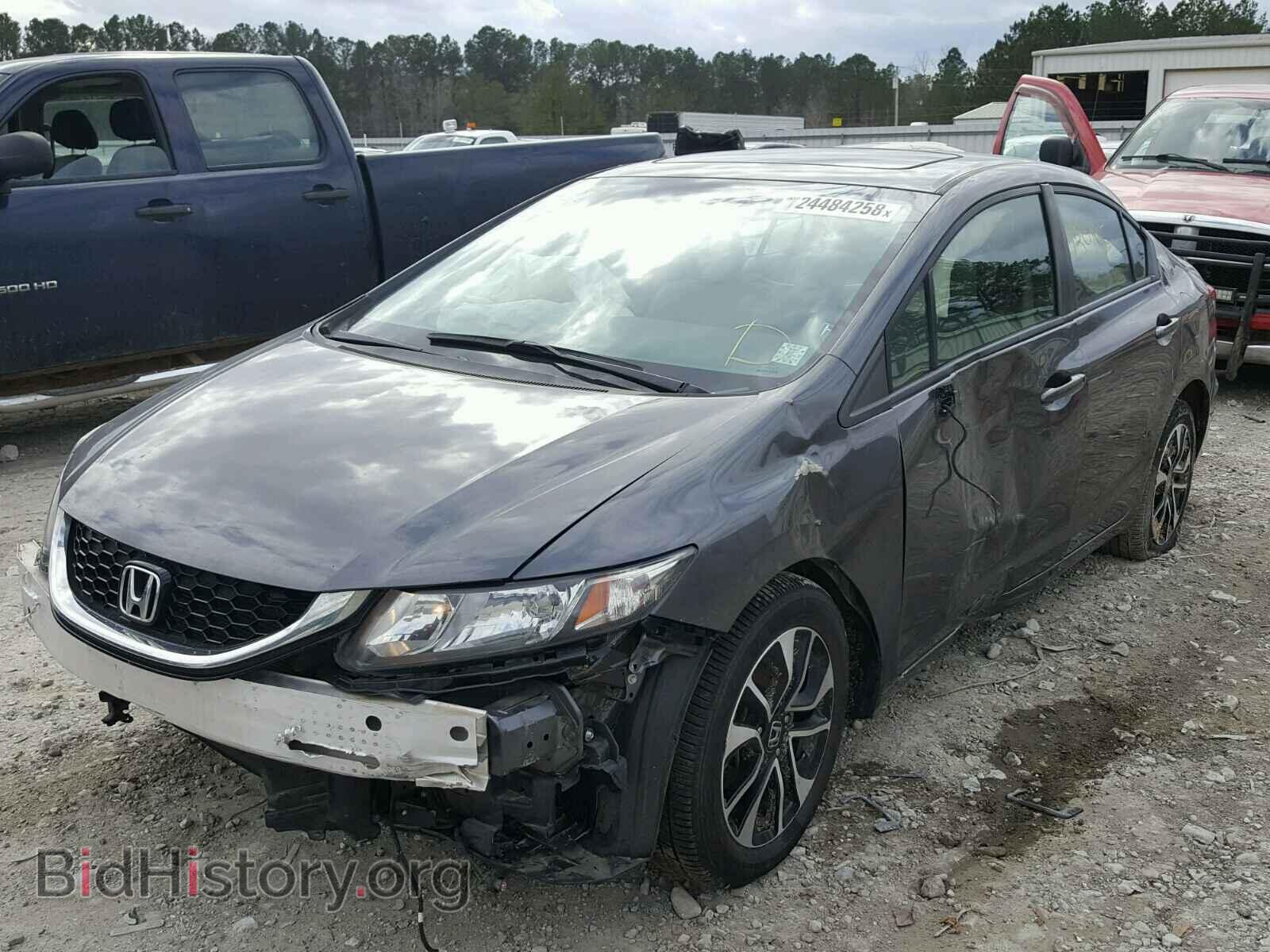 2013 HONDA CIVIC - VIN: 2HGFB2F96DH521720 - Фото 2