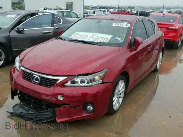 2011 LEXUS CT 200 - VIN: JTHKD5BH0B2045538 - Фото 2