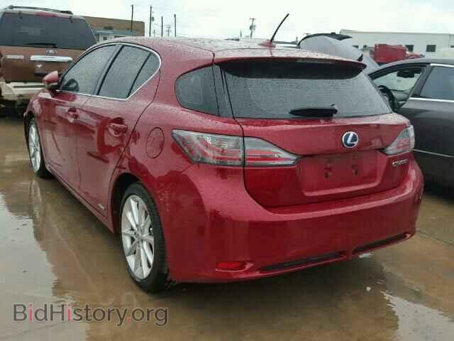 2011 LEXUS CT 200 - VIN: JTHKD5BH0B2045538 - Фото 3