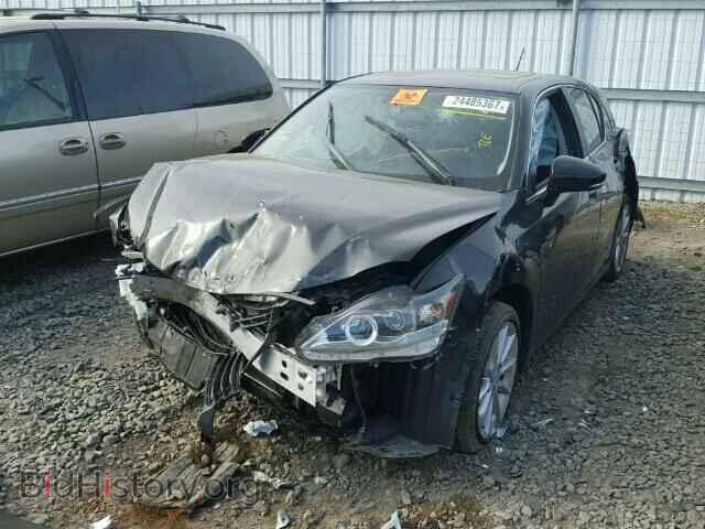 2011 LEXUS CT 200 - VIN: JTHKD5BH1B2010975 - Фото 2
