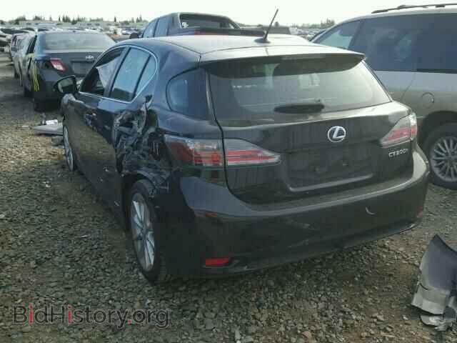 2011 LEXUS CT 200 - VIN: JTHKD5BH1B2010975 - Фото 3