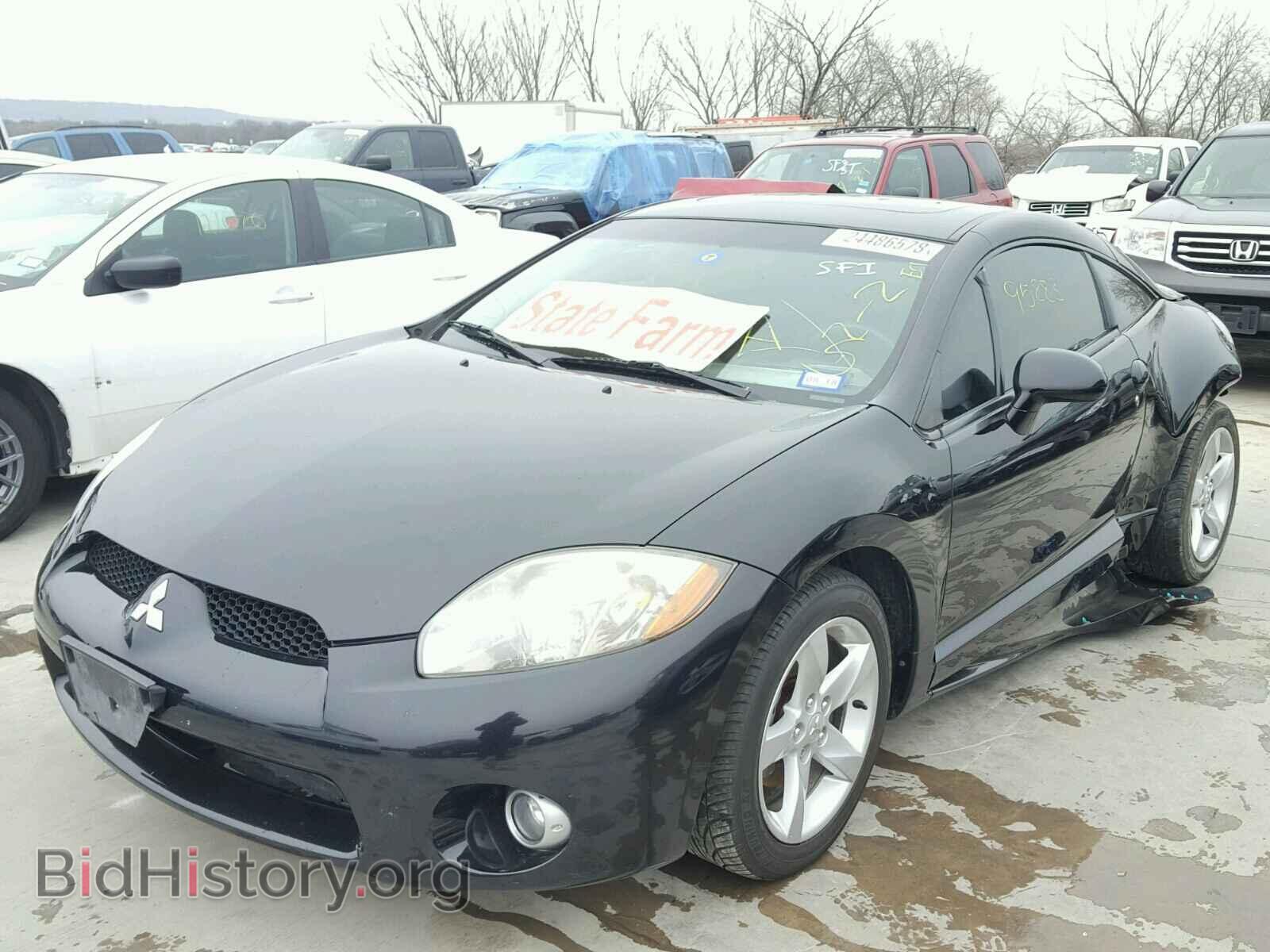 2007 MITSUBISHI ECLIPSE - VIN: 4A3AK24F87E015638 - Фото 2