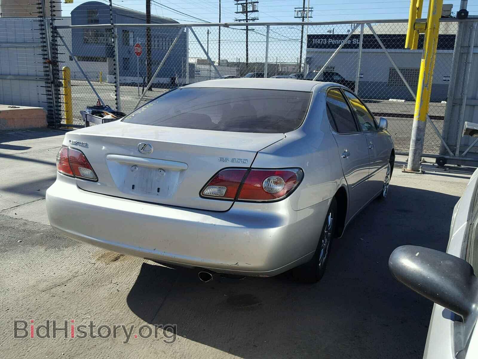 2002 LEXUS ES300 - VIN: JTHBF30G125029016 - Фото 4
