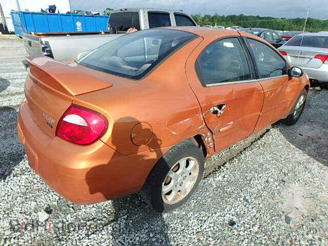 2005 DODGE NEON - VIN: 1B3ES56C75D182540 - Фото 4