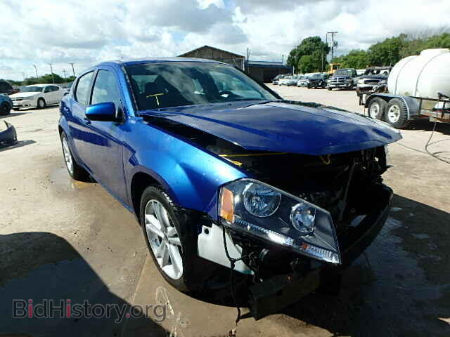 Фотография 1C3CDZCB6DN502480 - DODGE AVENGER 2013