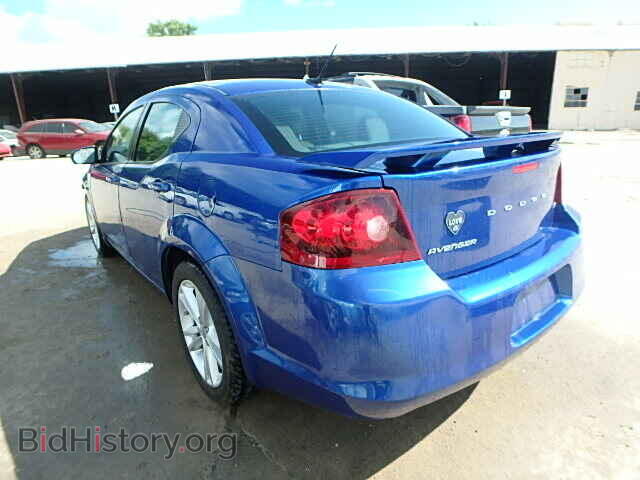 2013 DODGE AVENGER - VIN: 1C3CDZCB6DN502480 - Фото 3