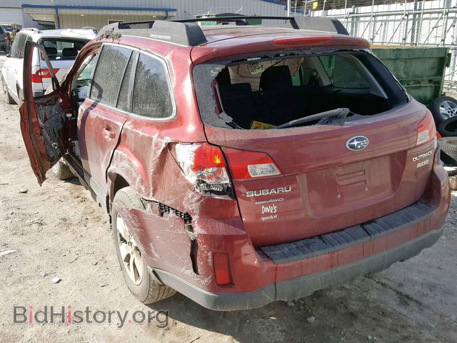 2012 SUBARU OUTBACK 2. - VIN: 4S4BRBCC2C3246563 - Photo 3