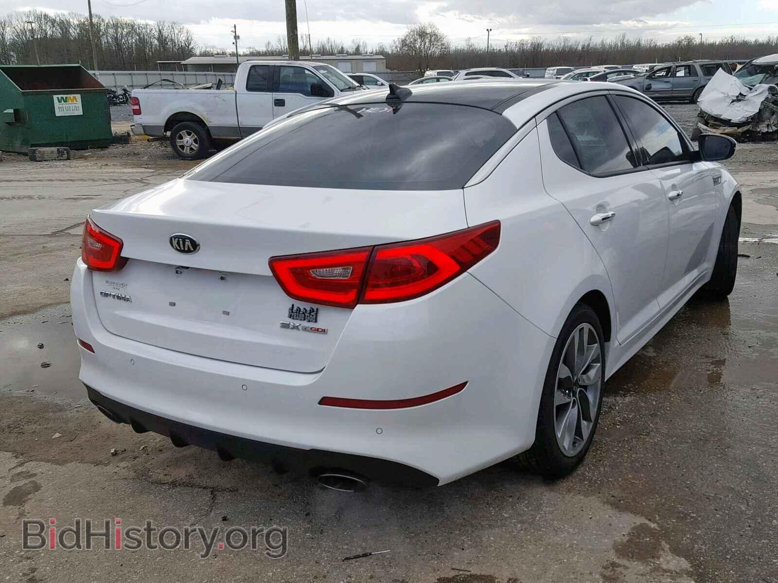 2014 KIA OPTIMA - VIN: 5XXGR4A62EG265832 - Фото 4