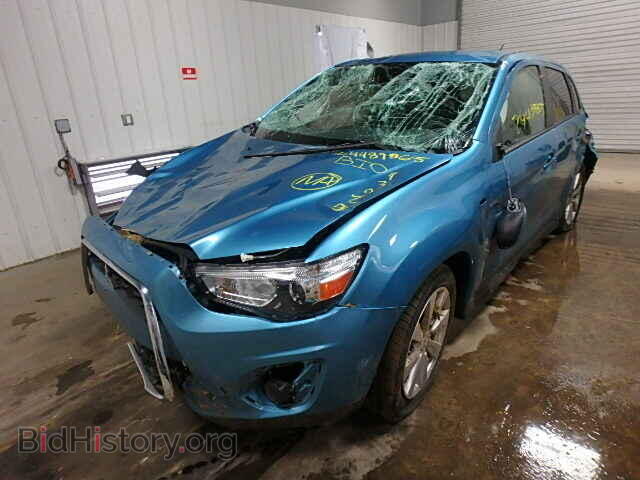 2014 MITSUBISHI OUTLANDER - VIN: 4A4AR3AU7EE022741 - Фото 2