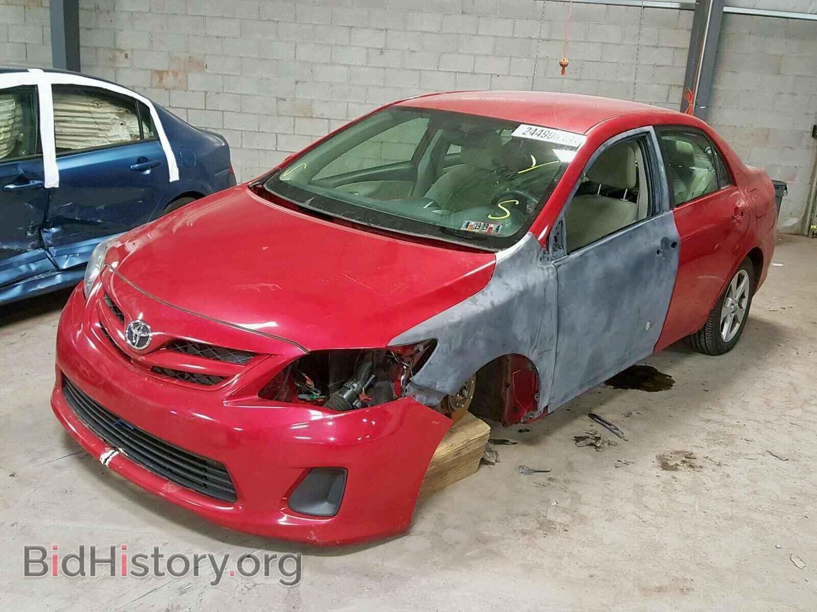 2012 TOYOTA COROLLA BA - VIN: 2T1BU4EEXCC908880 - Фото 2