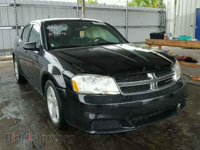 Фотография 1C3CDZAB1DN605177 - DODGE AVENGER 2013