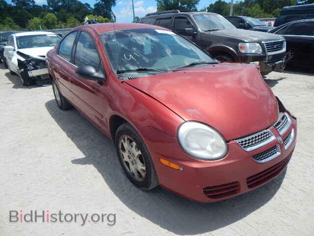 Photo 1B3ES56C35D105468 - DODGE NEON 2005