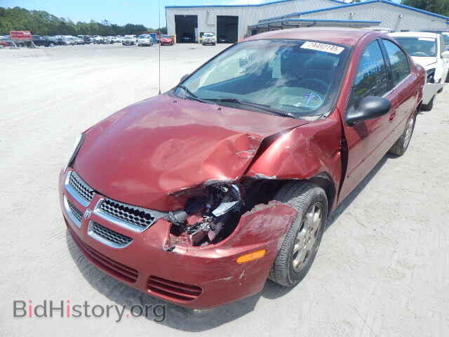 2005 DODGE NEON - VIN: 1B3ES56C35D105468 - Фото 2