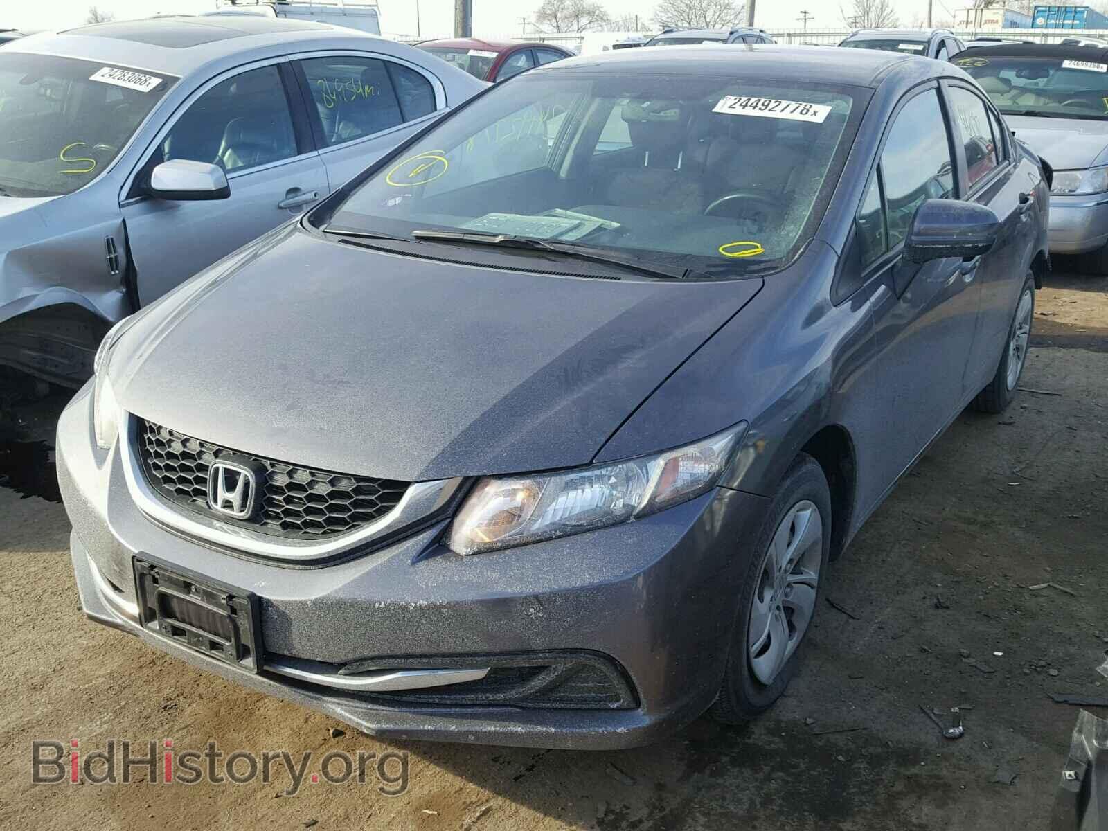 2014 HONDA CIVIC - VIN: 19XFB2F59EE083185 - Фото 2