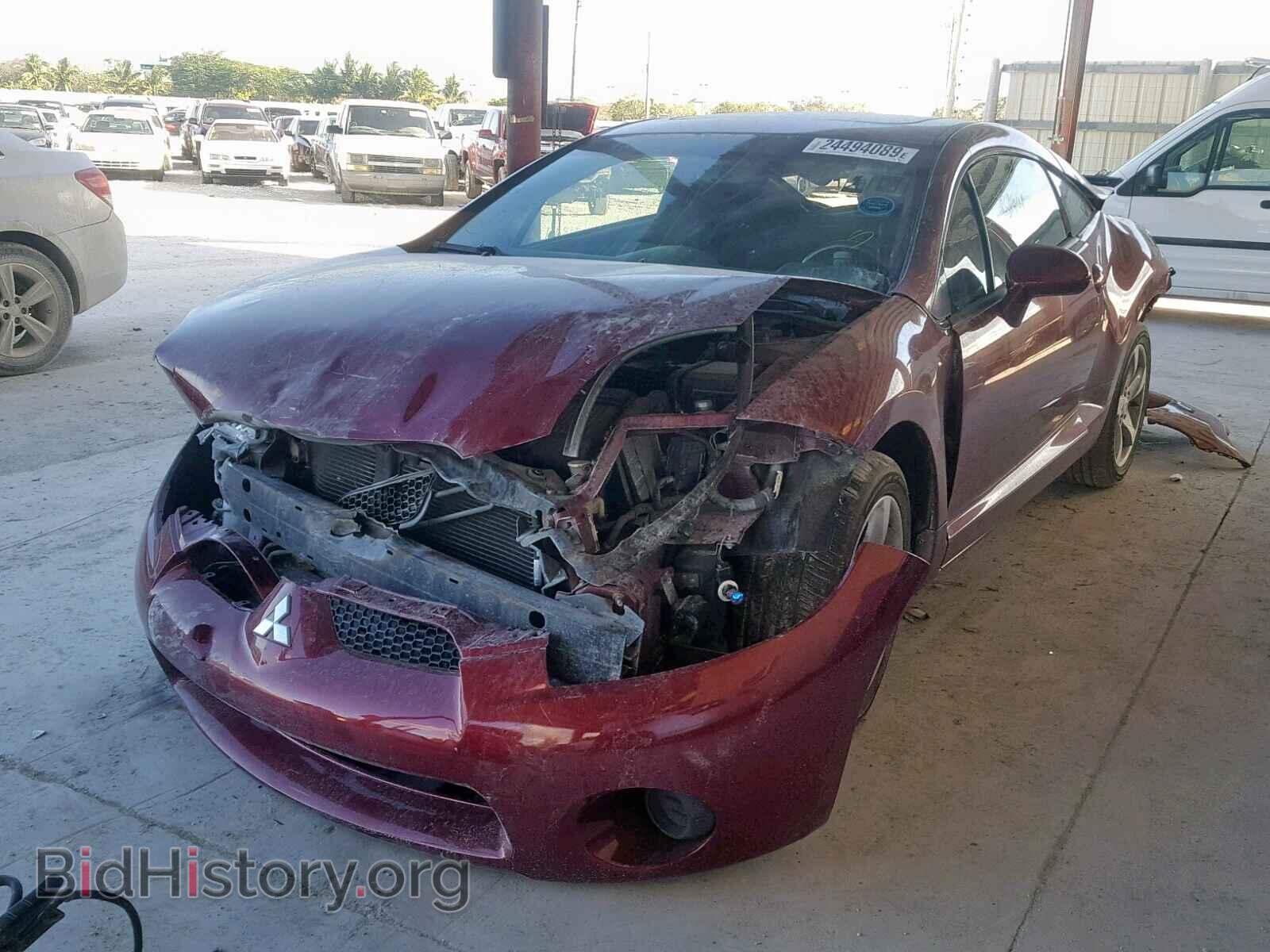 2006 MITSUBISHI ECLIPSE - VIN: 4A3AK24F16E059270 - Фото 2