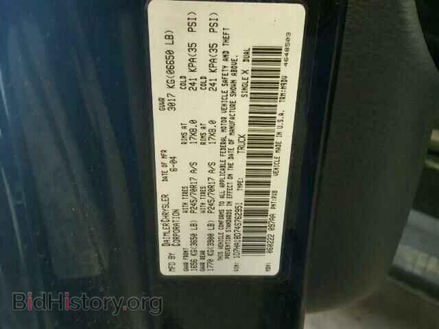 2004 DODGE RAM 1500 - VIN: 1D7HA18D74S762951 - Фото 10