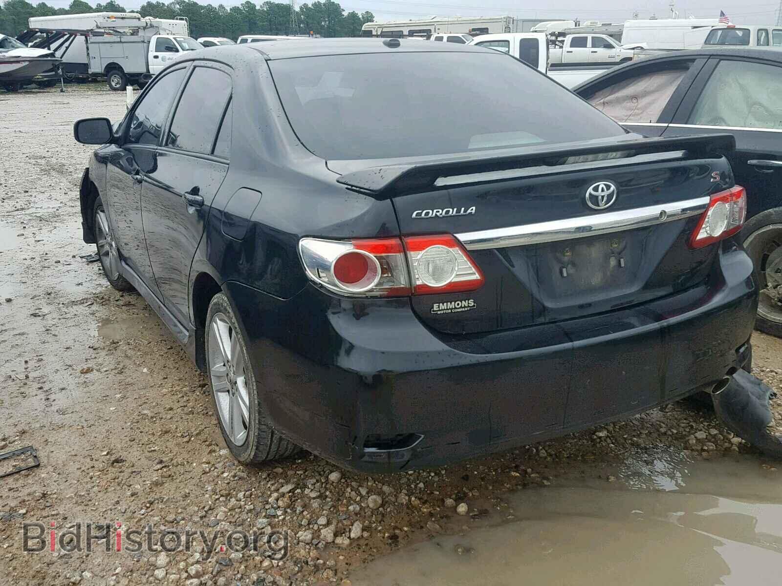 2013 TOYOTA COROLLA BA - VIN: 5YFBU4EE8DP186083 - Фото 3