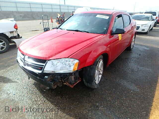 2012 DODGE AVENGER - VIN: 1C3CDZAG1CN256032 - Фото 2