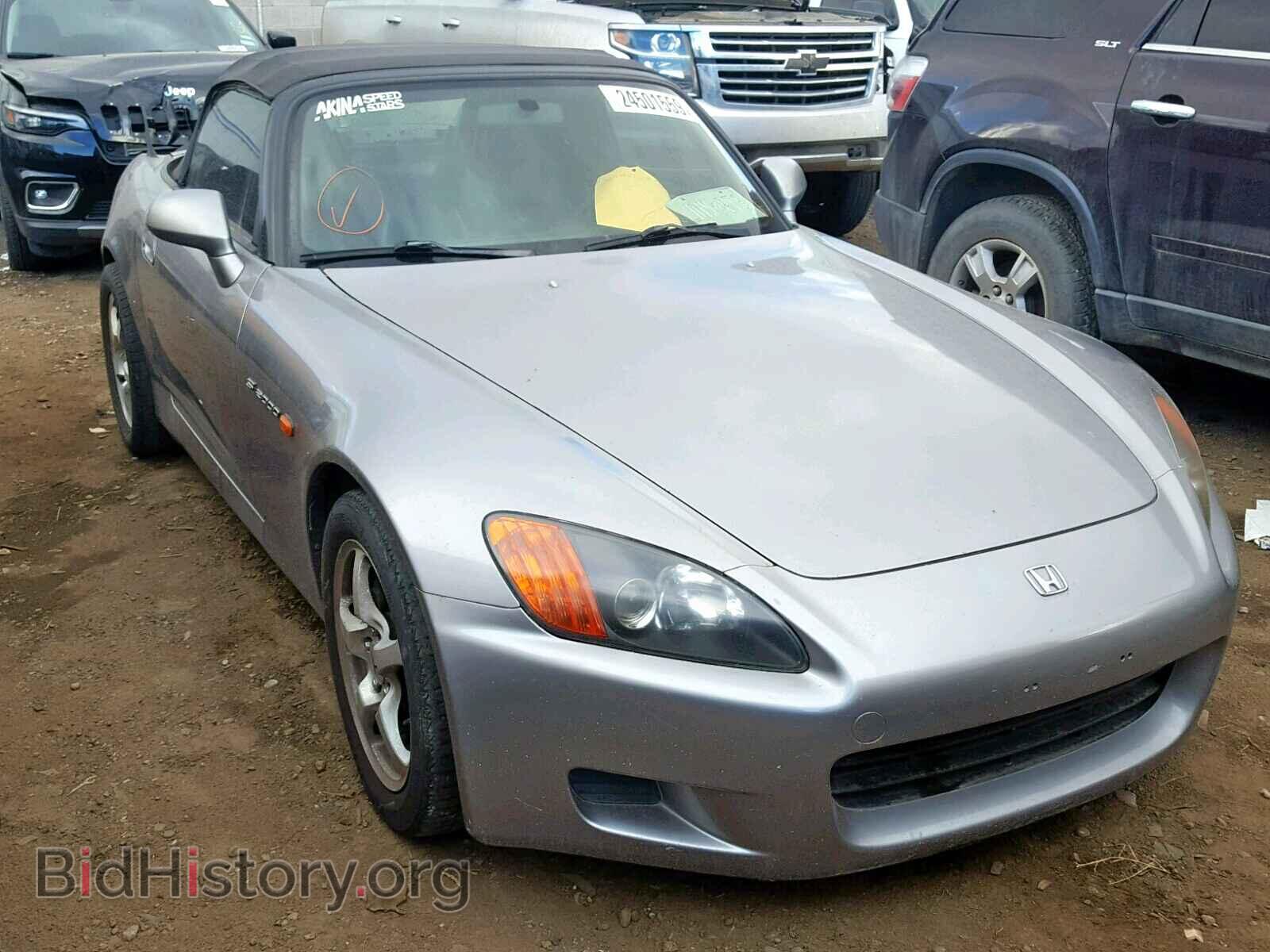 2001 HONDA S2000 - VIN: JHMAP11481T006375 - Фото 2