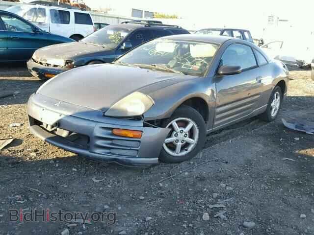 2002 MITSUBISHI ECLIPSE - VIN: 4A3AC34G62E090665 - Фото 2