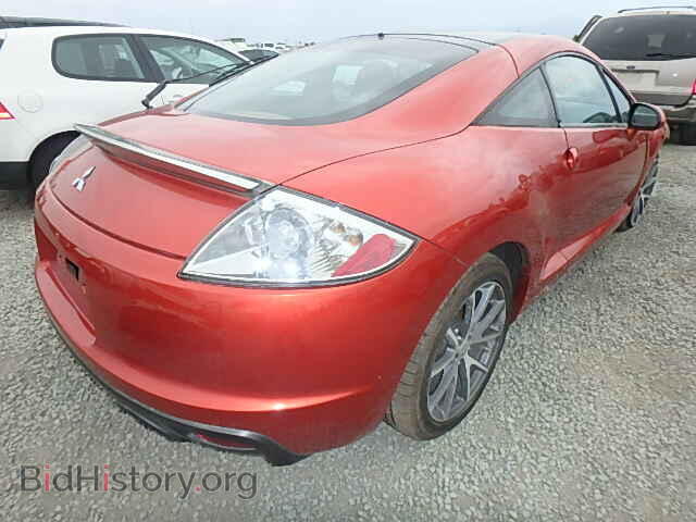 2012 MITSUBISHI ECLIPSE - VIN: 4A31K5DF8CE007034 - Фото 4
