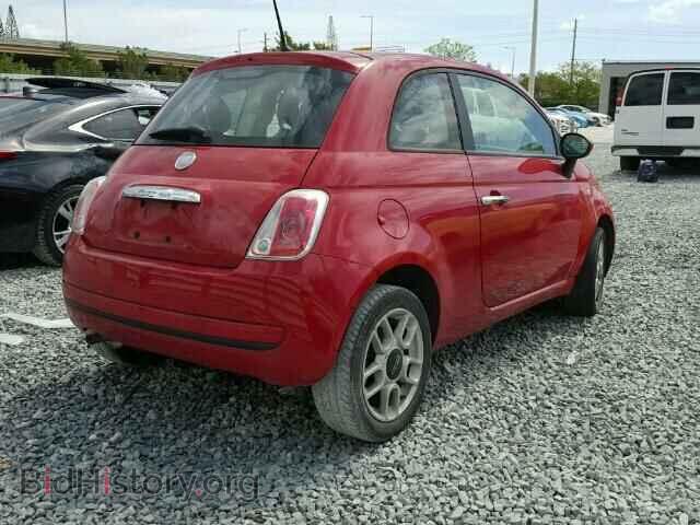 2012 FIAT 500 - VIN: 3C3CFFAR6CT125267 - Фото 4