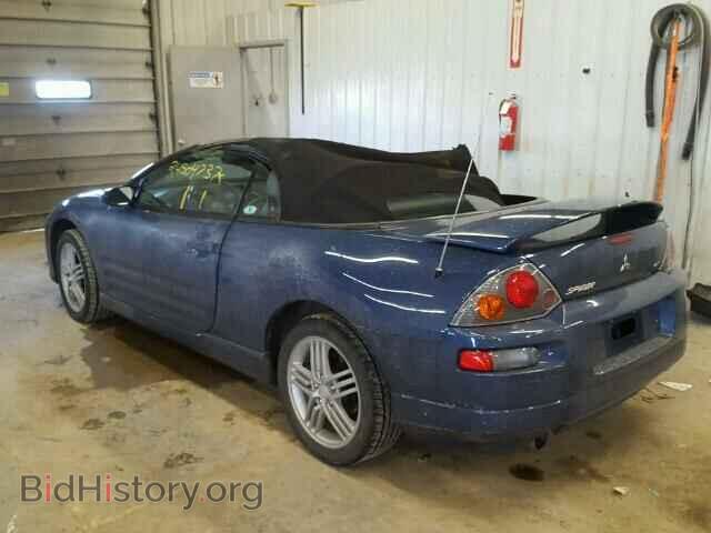 2003 MITSUBISHI ECLIPSE - VIN: 4A3AE55H93E025680 - Фото 3