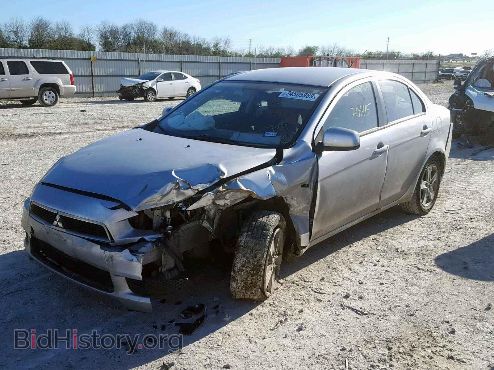 2008 MITSUBISHI LANCER - VIN: JA3AU26UX8U009791 - Фото 2