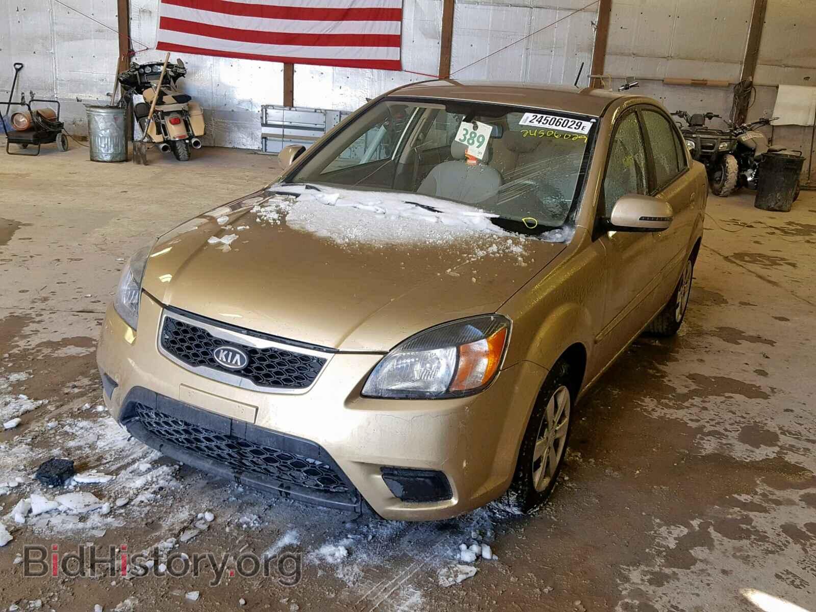 2011 KIA RIO BASE - VIN: KNADH4A30B6930875 - Photo 2