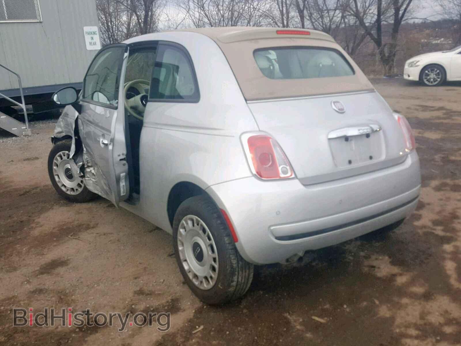 2012 FIAT 500 - VIN: 3C3CFFDR7CT108747 - Фото 3