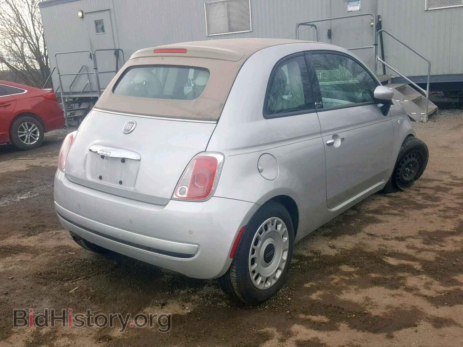 2012 FIAT 500 - VIN: 3C3CFFDR7CT108747 - Фото 4