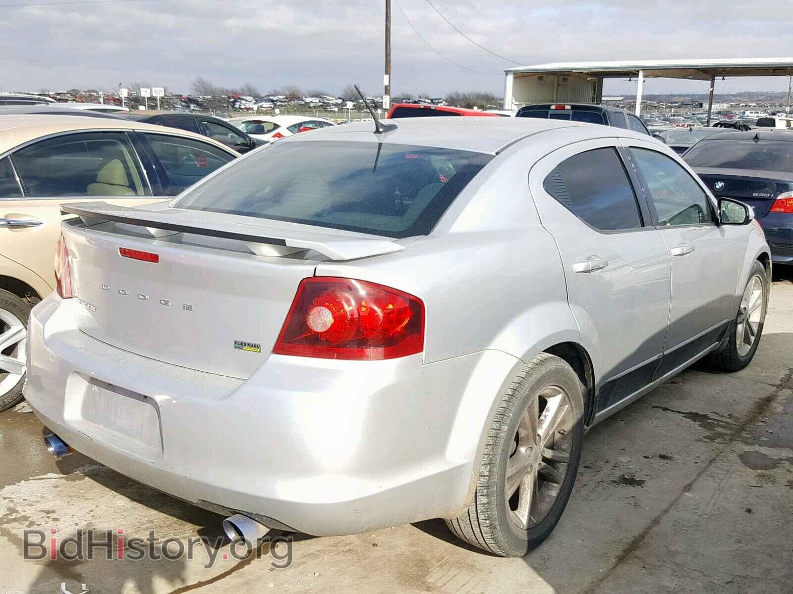 2011 DODGE AVENGER - VIN: 1B3BD1FG7BN587523 - Фото 4