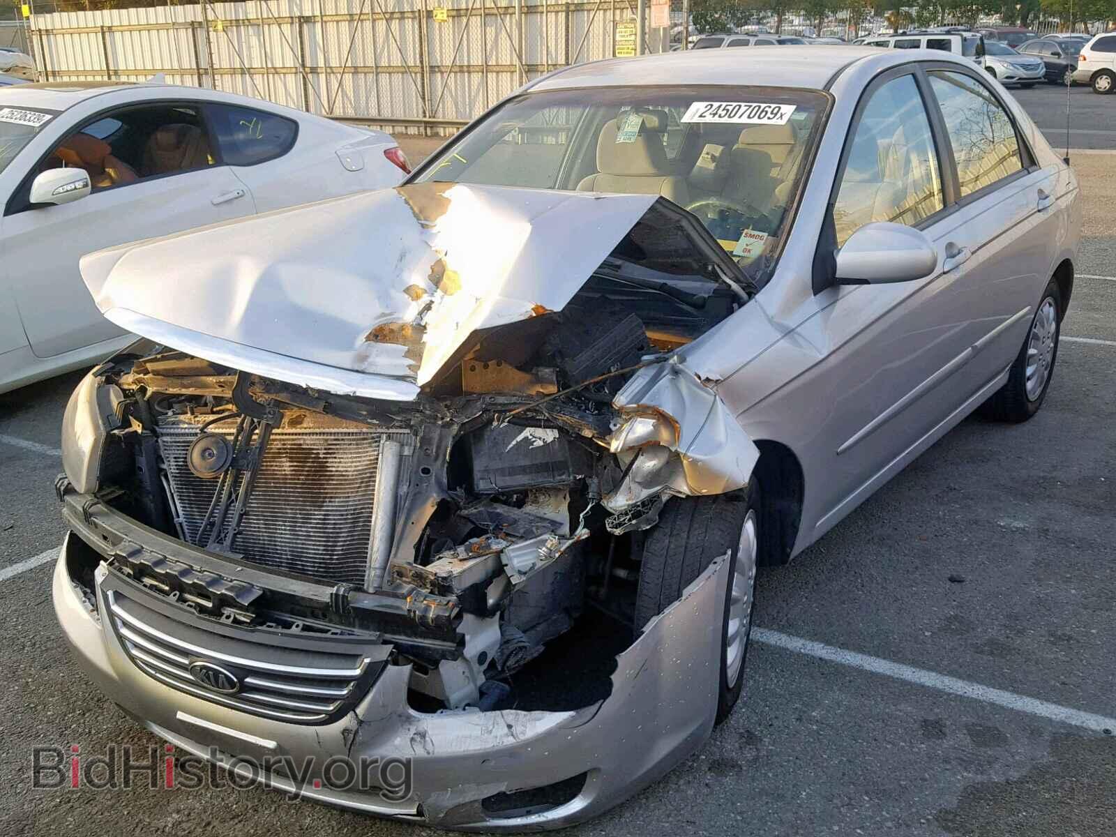 2009 KIA SPECTRA EX - VIN: KNAFE222995641943 - Фото 2