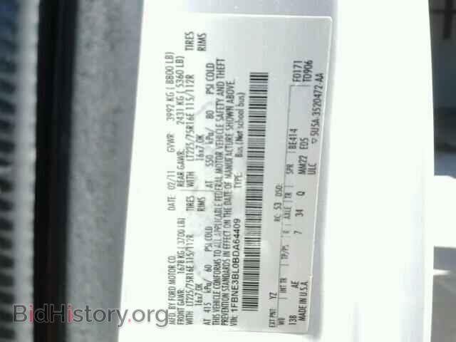 2011 FORD ECONOLINE - VIN: 1FBNE3BL0BDA64409 - Photo 10