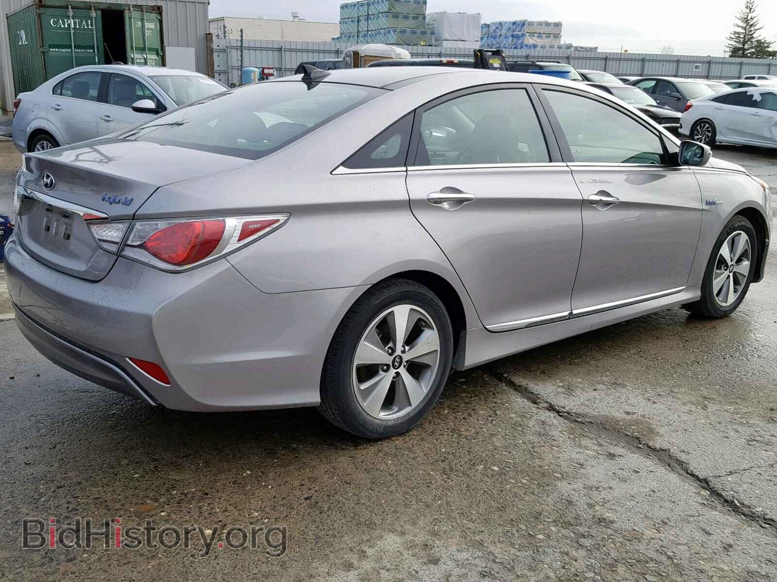 2012 HYUNDAI SONATA - VIN: KMHEC4A48CA020707 - Фото 4