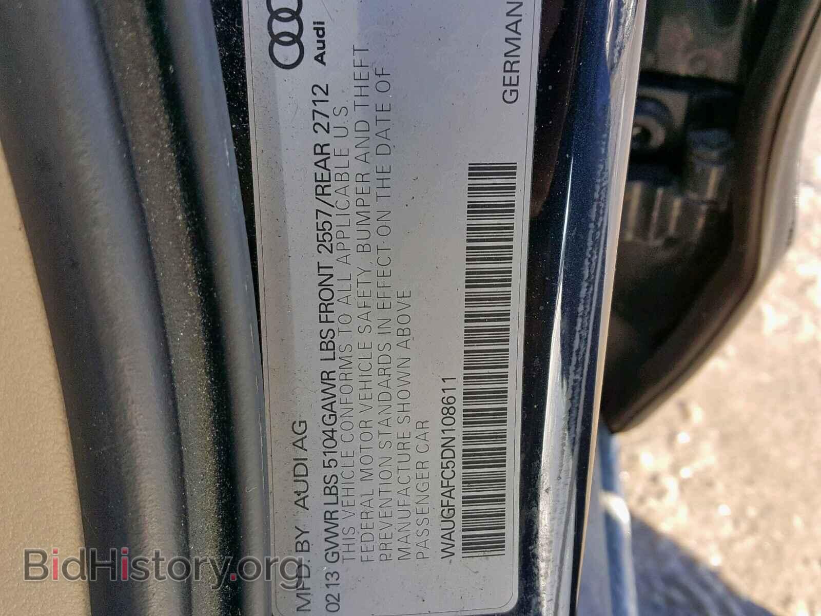 2013 AUDI A6 - VIN: WAUGFAFC5DN108611 - Photo 10