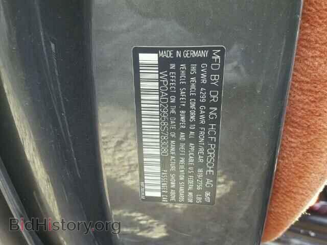 2008 PORSCHE 911 - VIN: WP0AD29958S783080 - Фото 10