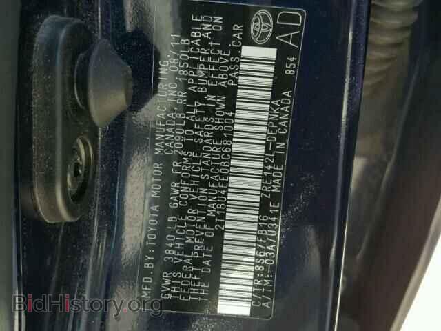 2011 TOYOTA COROLLA - VIN: 2T1BU4EE0BC681004 - Фото 10