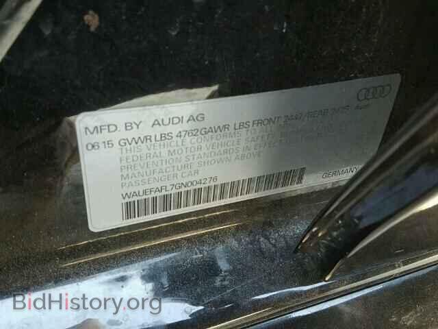 2016 AUDI A4 - VIN: WAUEFAFL7GN004276 - Фото 10
