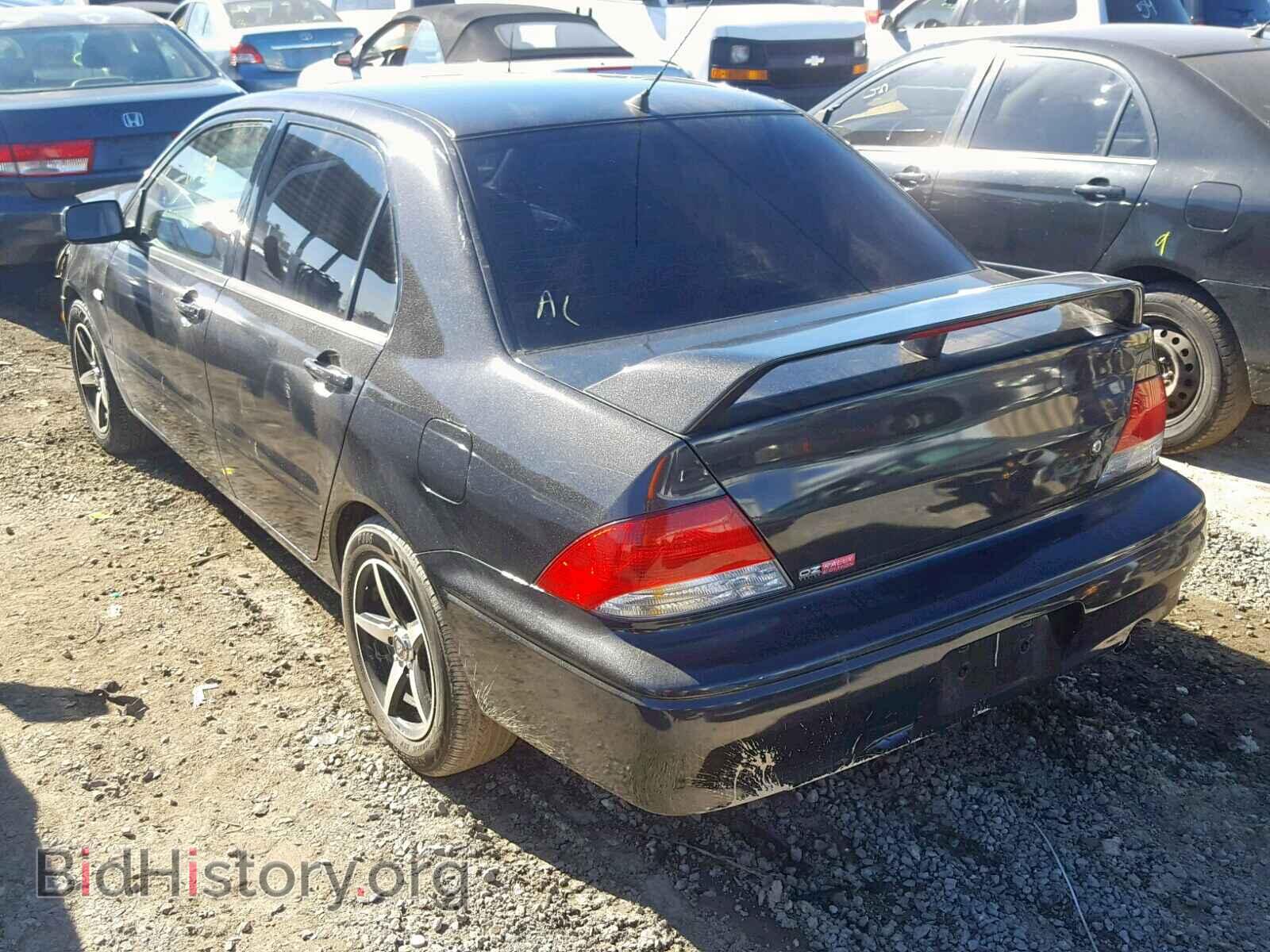 2002 MITSUBISHI LANCER - VIN: JA3AJ26E12U070102 - Photo 3