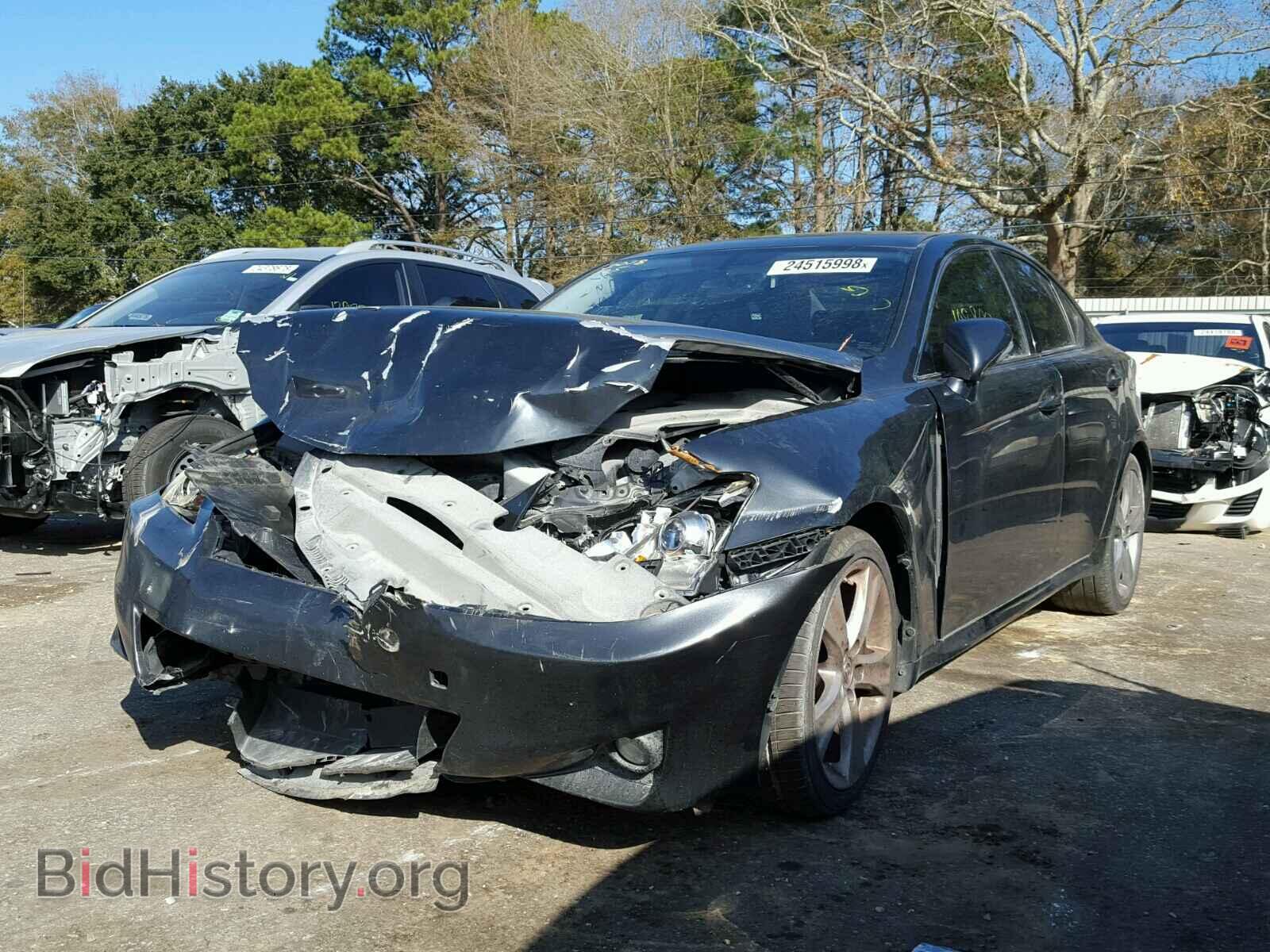 2011 LEXUS IS250 - VIN: JTHBF5C24B5148402 - Фото 2