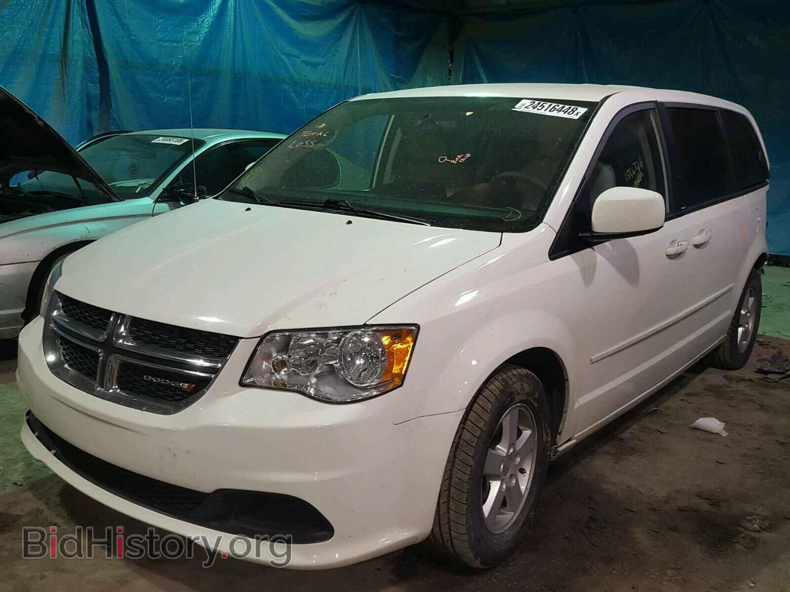 2012 DODGE CARAVAN - VIN: 2C4RDGCG9CR275387 - Фото 2