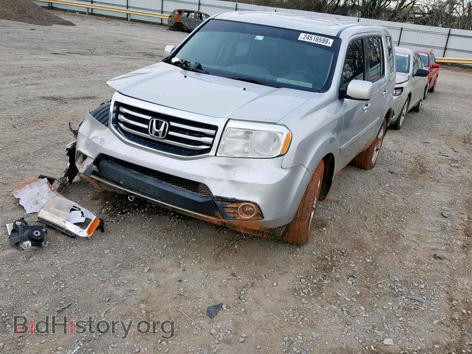 2013 HONDA PILOT EXL - VIN: 5FNYF3H53DB018485 - Фото 2